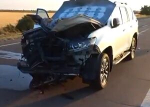 Дрон РФ врізався в авто головного рабина Херсона