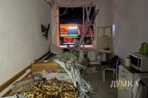 З’явились перші кадри пошкодженої лікарні у Харкові (фото, відео)