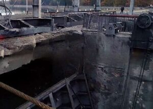 Наслідки ударів по Бєлгородській дамбі видно з космосу