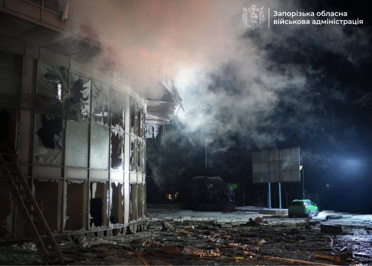 Атака на Запоріжжя: з’явилися фото