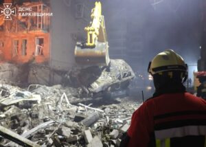 З-під завалів у Харкові деблокували тіло дитини