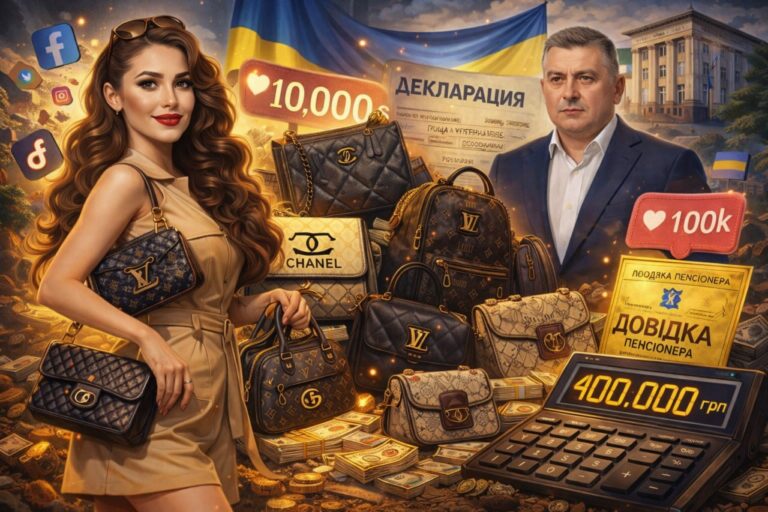Заступник голови Івано-Франківської ОВА Віталій Ільчишин знову в центрі скандалу: люксові сумки коханки