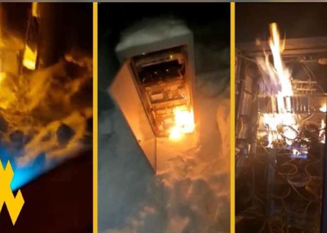 У РФ партизани спалили три антени РЕБ