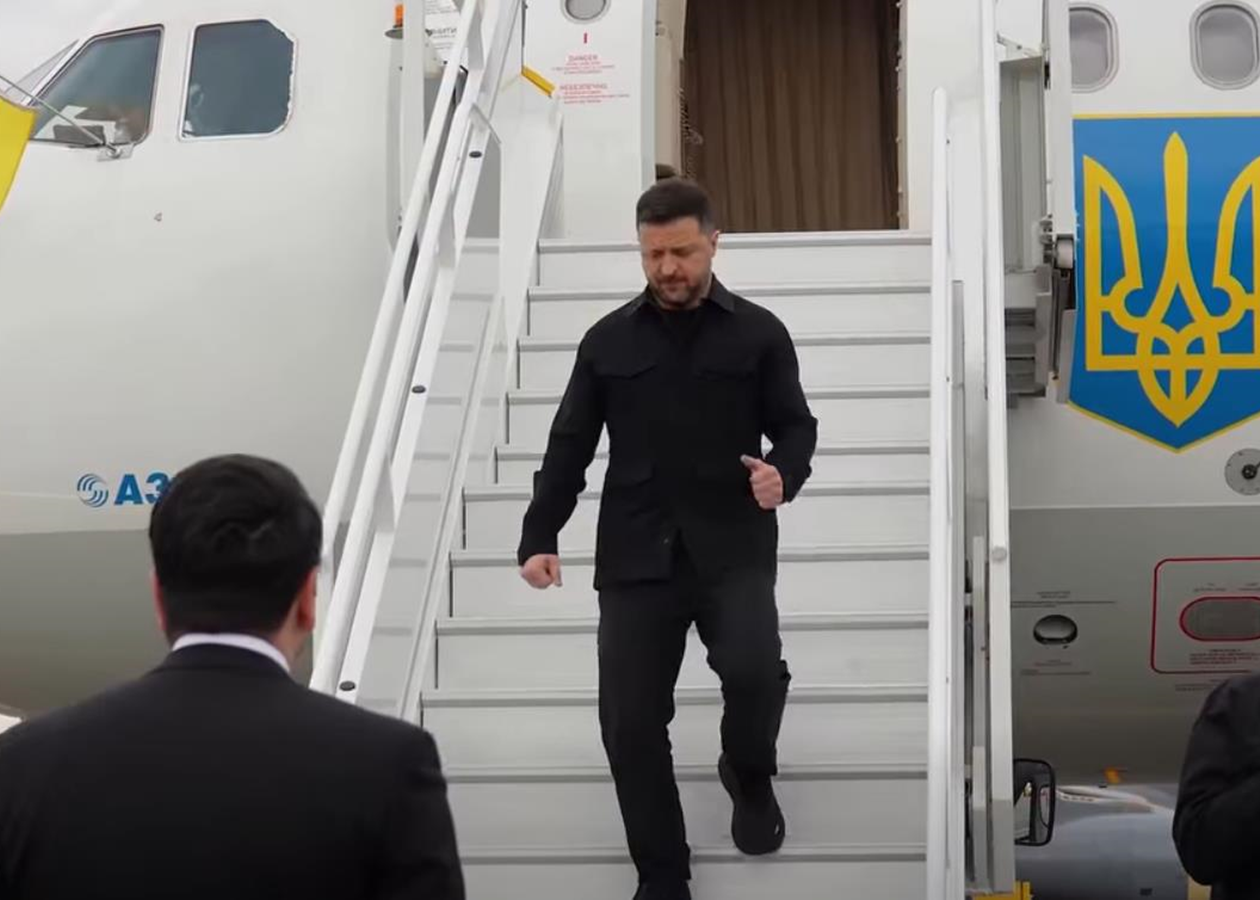 Зеленський прибув до Вірменії