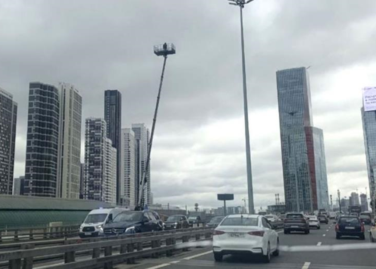 У Москві з'являються вишки з військовими для відстрілу дронів