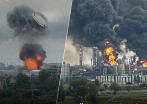 Генштаб розповів про ураження на Московському НПЗ