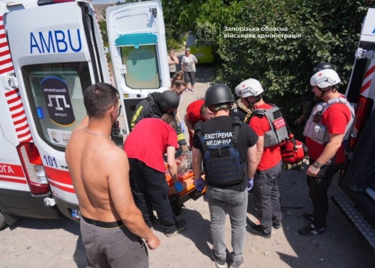 Удар по Запоріжжю: число поранених різко зросло