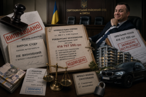 Судовий «подарунок» на 416 мільйонів: Як Святошинський райсуд Києва повністю виправдав бізнесмена у справі про масштабне рейдерство