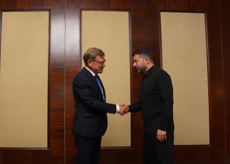 Зеленський зустрівся з керівником МЗС Німеччини