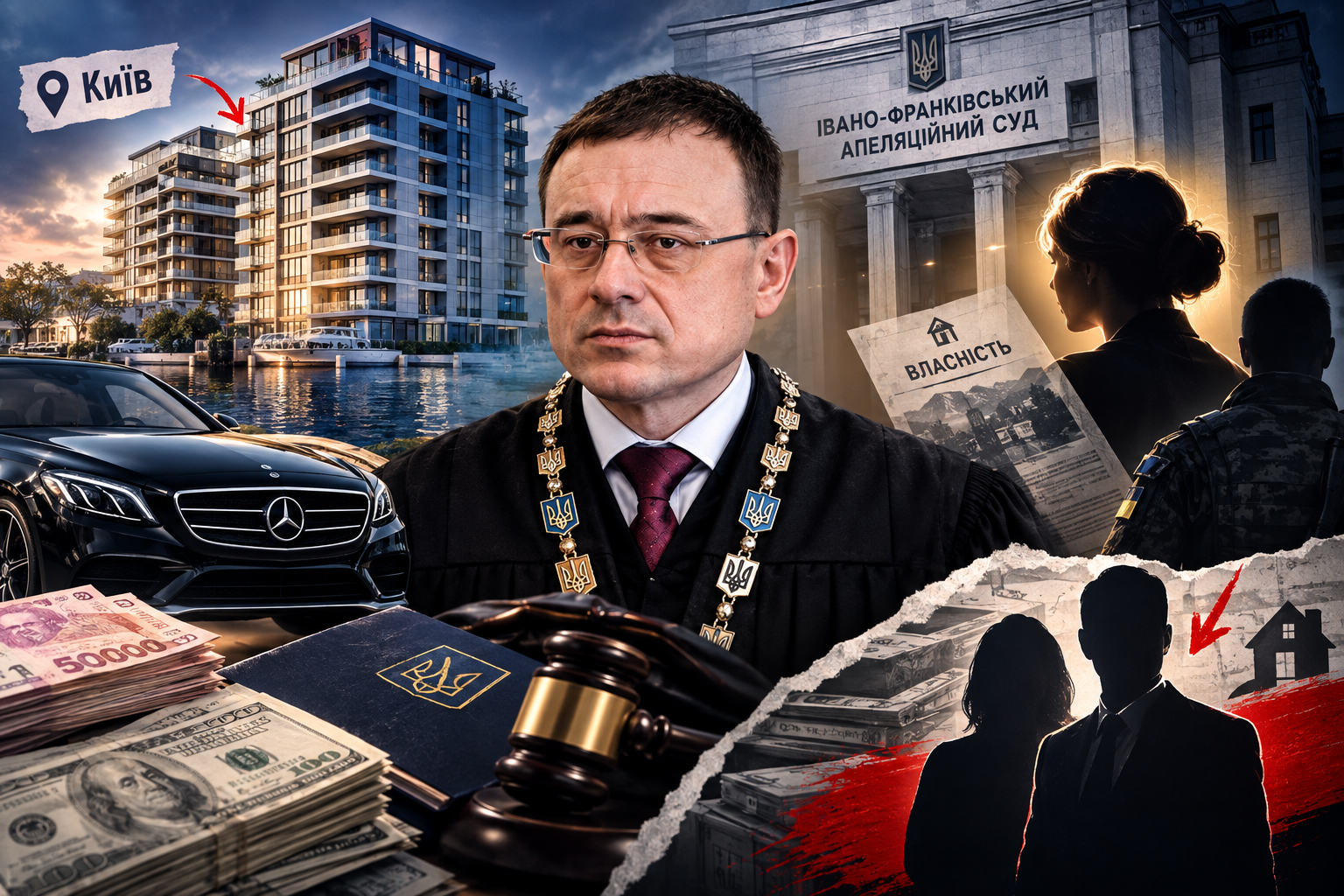 Мільйони на двох і київська квартира на тещу: що відомо про одіозного суддю Івано-Франківського апеляційного суду Андрія Малєєва