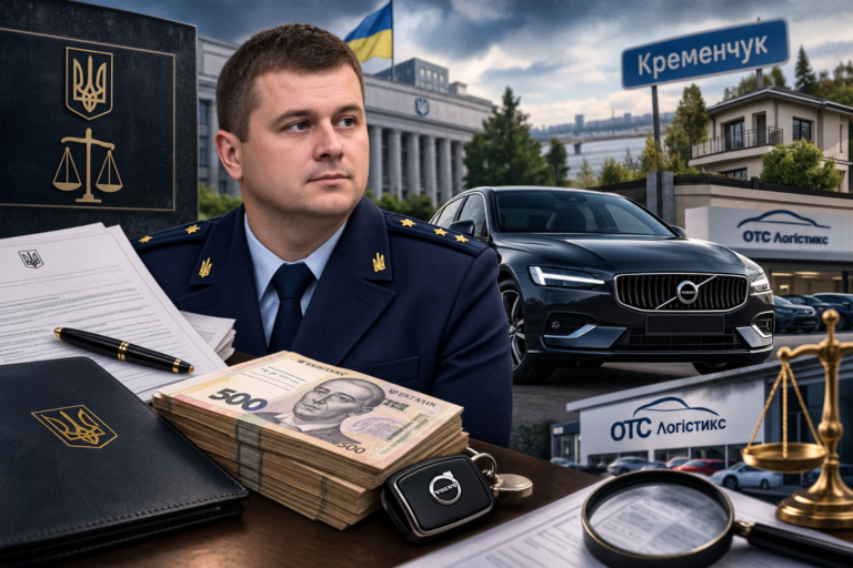 Прокурорський апетит під час війни: як кременчуцький законник Владислав Бобоха “накопав” на новеньку Volvo S60