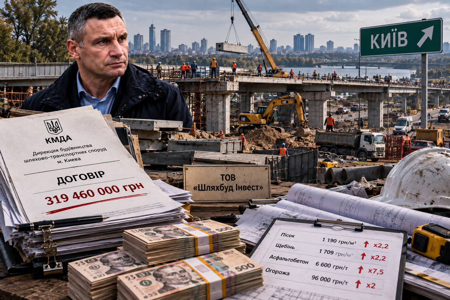 319 мільйонів під обстрілами: команда Кличка без конкуренції замовляє добудову Окружної фірмі з досвідом кладовищ