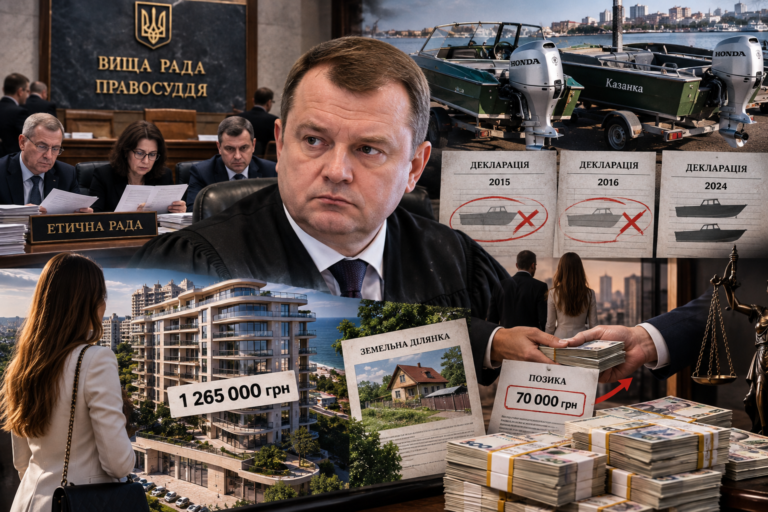 Маніпуляції з деклараціями, «зниклі» човни та мільйонні активи родичів: чому Етична рада взялася за одіозного кандидата до ВРП Віталія Попова