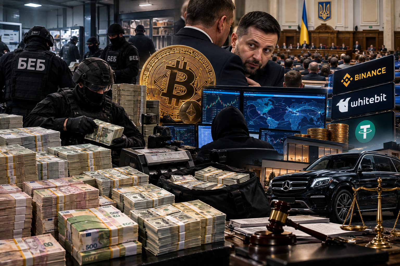 Паралельна фінансова імперія в тіні: як криптовалюта та мільярдні потоки БЕБ стали найбільшим корупційним гаманцем українських чиновників